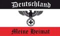 FLAGGE FAHNE 90 x 150cm Reichsflagge SWR "Deutschland - Meine Heimat"     1698