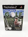 Real World Golf PS2 Playstation 2 Gametrak Videospiel und Golfschläger verpackt 