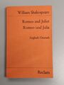 William Shakespeare - Romeo and Juliet - Romeo und Julia - neuwertig