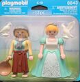 Playmobil 6843 - Figuren Set Duo Pack 2 Figuren mit Zubehör Prinzessin und Magd