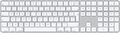Apple Magic Keyboard mit Touch ID und Ziffernblock (für Mac Chip) - Italienisch 