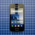 Samsung Galaxy Ace GT-S5830 O2 Network schwarz & weiß Smartphone