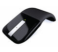 Microsoft Arc Touch Mouse (Maus, schwarz, kabellos, für Rechts- und Linkshänder