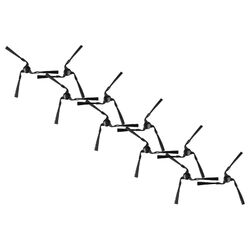 10x Seitenbürsten für Miele Scout RX1, RX-SB2, RX1-SB, 9724010