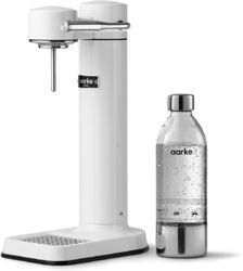 Aarke Carbonator 3 Wassersprudler Edelstahlgehäuse Weiß Finish PET-Flasche NEU