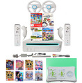 Nintendo Wii Konsole Set 2 Spieler + Mario Kart +Bros+ Sports +Party. 12 Spiele!