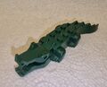 Lego Minifigur Alligator, Crocodile, Krokodil, Tier, 8 Zähne, 6026c01