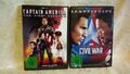 Captain America - The First Avenger ++ Civil War   2 DVD Filme - Marvel
