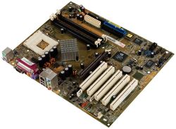 MAINBOARDS ASUS A7N8X SOCKET 462 DDR AGP Nvidia nForce2 400 USB 305mm x 24mm ATX