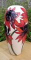 Moorcroft rubinrote Vase 101/7 erstklassige Qualität UVP £380 Chrysantheme Emma Bossons