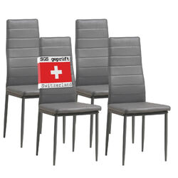 Esszimmerstühle MILANO - Farbe und Stückzahl wählbar - Stuhl Stühle SET 4/6 Stk⭐⭐⭐⭐⭐Geprüft:✔️Standfestigkeit✔️Haltbarkeit✔️Sicherheit