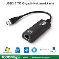 USB 3.0 und RJ45 Ethernet Lan Adapter Hub Kabel Mac USB Netzwerk 10/100/1000Mbps