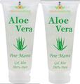 Aloe Vera Gel 100% Pur Bio Gesicht Haare Anti-Falten Feuchtigkeit Hautpflege 2x