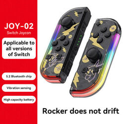 2er-Set Joy Con Controller - Left&Right Wireless Gamepad Für Nintendo Switch Neu