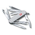 VICTORINOX MINI CHAMP ARGENT ALOX - COUTEAU SUISSE DE POCHE 58 MM 14 FONCTIONS