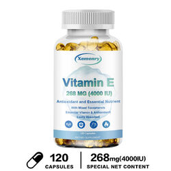 Vitamin-E 268mg–Unterstützen Die Gesundheit Von Haar,Augen,Stärken Die Immunität