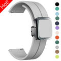 Silikon Magnet Armband Für Samsung Galaxy Watch 6 5 Pro 4 40-46mm 3 41 45mm S3