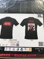 AC/DC -Power Up  Cover (Herren Organic T-Shirt mit Front & Backprint) GR.L +XL