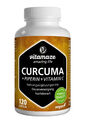 (179,64€/kg) Curcuma Kurkuma Kapseln + Piperin Curcumin hochdosiert + Vitamin C