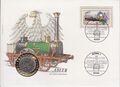 Numisbrief 1 DM 1985 Adler 150 Jahre Eisenbahn -90226