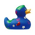 Badeenten Spielzeug Knospe Ente Luxus Frieden Planet 10 cm Sammler Geschenkidee Kind Erwachsene