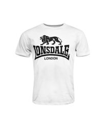 LONSDALE LONDON T-Shirt "Logo" | Farbe: weiss (119083) white weiß Herren