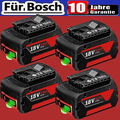 4X 8,0AH Akku für Bosch 18V 6,5Ah Professional GBA GSR GSB BAT618 BAT609 BAT620