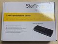 STARTECH.COM 7 Port USB 3.0 SuperSpeed Hub - USB 3 Hub Netzteil - schwarz