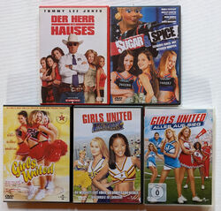 5x Komödien mit Cheerleadern - Girls United 1-3, Sugar & Spice und mehr (DVDs)