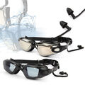 Schwimmbrille Taucherbrille UV-Schutz Antibeschlag klar für Erwachsene Unisex DE