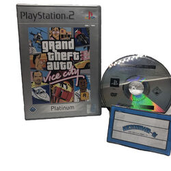 PlayStation 2 • Ps2 • Grand Theft Auto Vice City