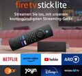 Fire TV Stick LITE mit Alexa Sprachfernbedienung TV-Steuerungstasten • NEU & OVP