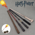 Harry Potter Feuer Zauberstab Real Flame Cosplay Stäbe Stick Spielzeug Boxed DE