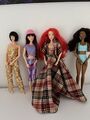 4x Defa Lucy Fashion Girl Doll Barbie fashionistas Clone Puppe 2024 - Unbespielt