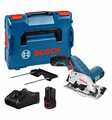 Bosch Akku-Kreissäge GKS 12V-26, incl. 2x Akku GBA 3 Ah, Schnellladegerät,