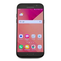 Samsung Galaxy A5 SM-A520F 32GB black sky Smartphone Gebrauchtware akzeptabel