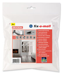 (2,65 EUR/m) fix-o-moll Schaumstoffdichtung sk weiß 3m x 15mm | 615