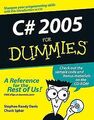 C# 2005 For Dummies von Davis, Stephen R., Sphar, Charles | Buch | Zustand gut