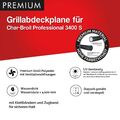 Premium Grill Abdeckhaube für Char-Broil Professional 3400S