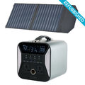 CTOLITY Solargenerator 300W Tragbare Powerstation mit 50W 18V Faltbar Solarpanel
