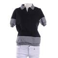 Poloshirt Lacoste Schwarz Weiß 34 FR 36