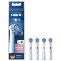 Oral-B PRO Sensitive Clean Aufsteckbürsten - 4 Stück, X-förmig - Version 2023