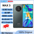 CUBOT Smartphone MAX 3 Handy 64GB Android 11 NFC 6.95" 5000mAh 48MP 4G Dual-SIM