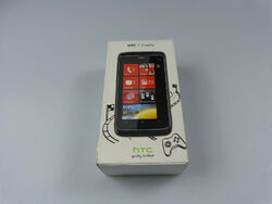 HTC 7 Trophy 8GB Schwarz/Black! Ohne Simlock! NEU & OVP! Unbenutzt! RAR!