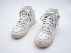 Nike Air Force 1 Mid Kinder Sneaker Freizeitschuh weiß Gr 36 EU Art 15609-10