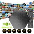 2024 Smart TV BOX 4GB+64GB Android 12.0 Quad-Core WIFI Netzwerk Media Player