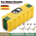 5500mAh für iRobot Roomba 500 540 550 770 780 800 14.4V Serie Staubsauger Bürste