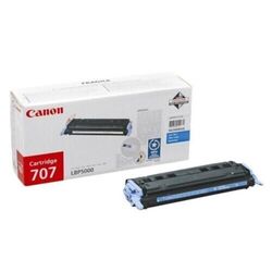 Original Canon 707 Cyan Tonerkassette Mehrwertsteuer enthalten