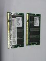 2x Samsung 256MB (512 MB) DDR333/SO-DIMM RAM PC2700 CL2.5 200-Pin (_178)