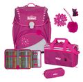 Scout Alpha Set 4-teilig Schulranzen Tasche Pretty Pink pink